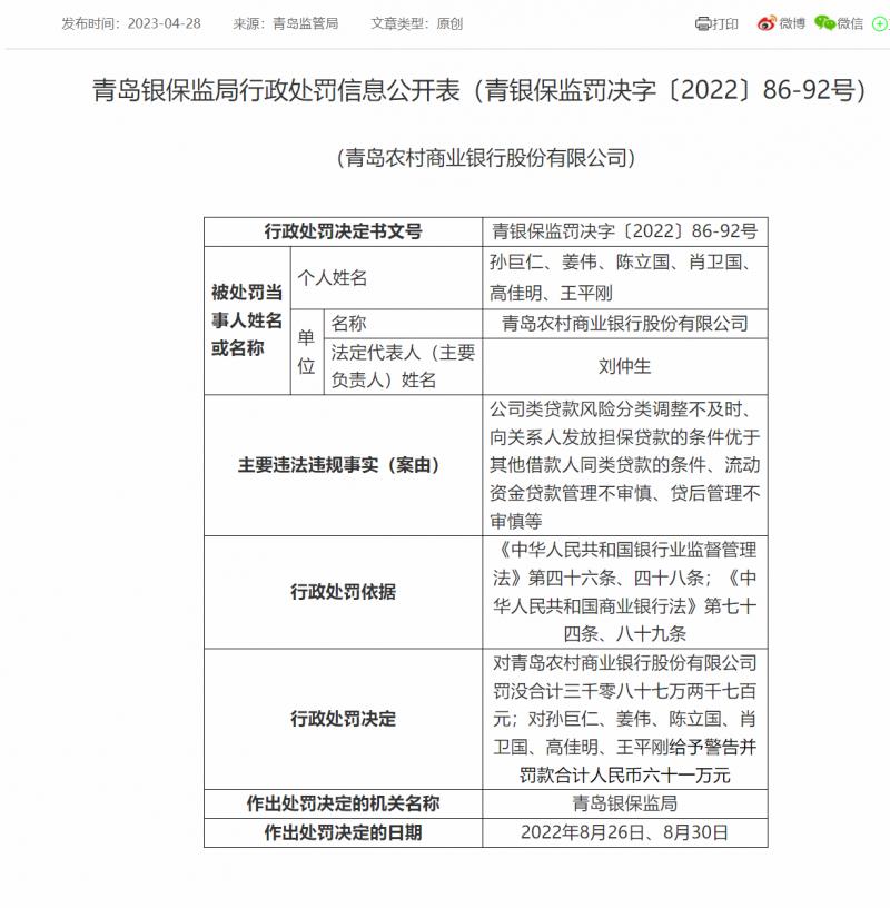 青农商行最新消息全面解读与分析